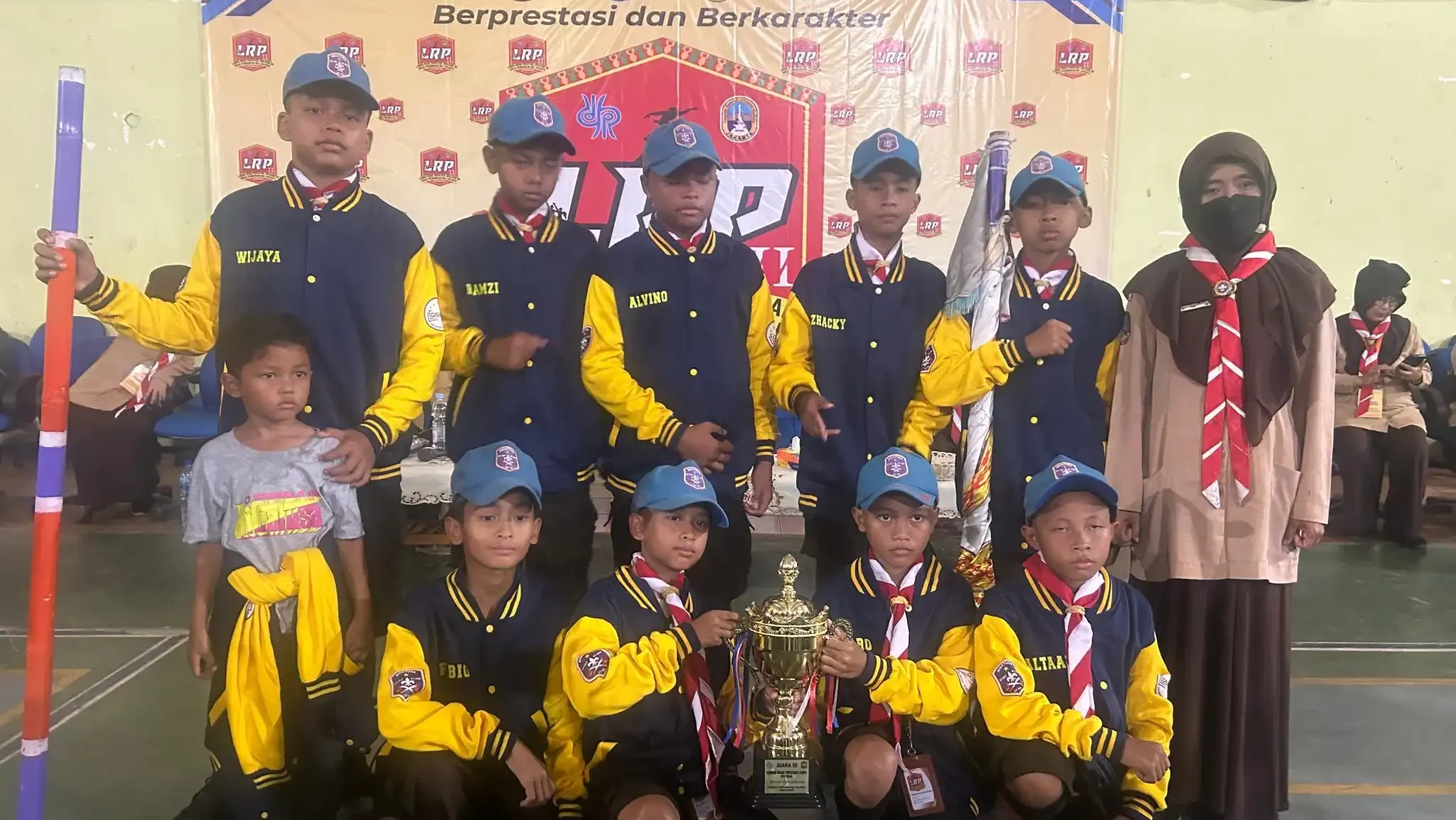 1 REGU DARI KWARRAN KEBAYORAN LAMA JUARA 3 PADA LRP DKI JAKARTA