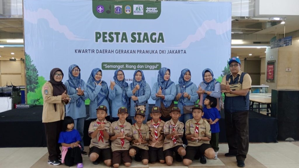 SATU BARUNG DARI KWARRAN KEBAYORAN LAMA IKUT SERTA PBS TINGKAT KWARDA DKI JAKARTA