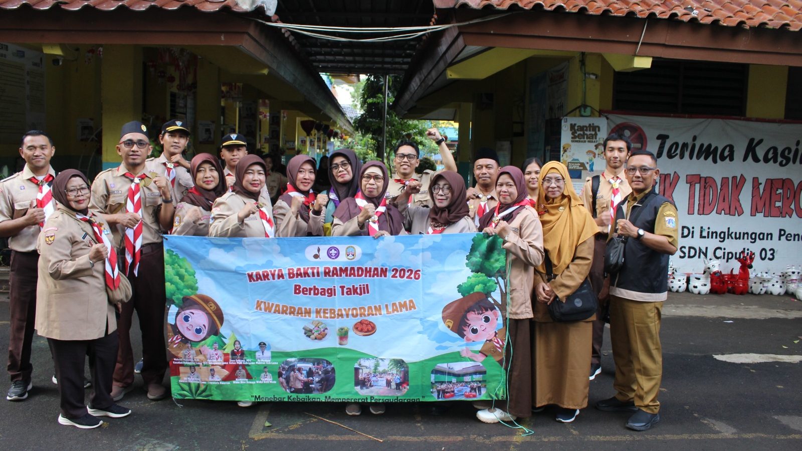 KARYA BAKTI RAMADHAN 2026 KWARTIR RANTING KEBAYORAN LAMA HARI KE 5